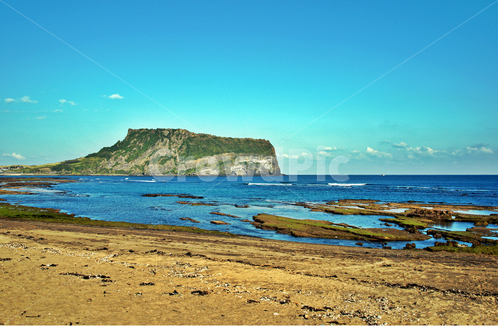 제주도,성산일출봉,광치기해변,성산일출해양도립공원,기생화산