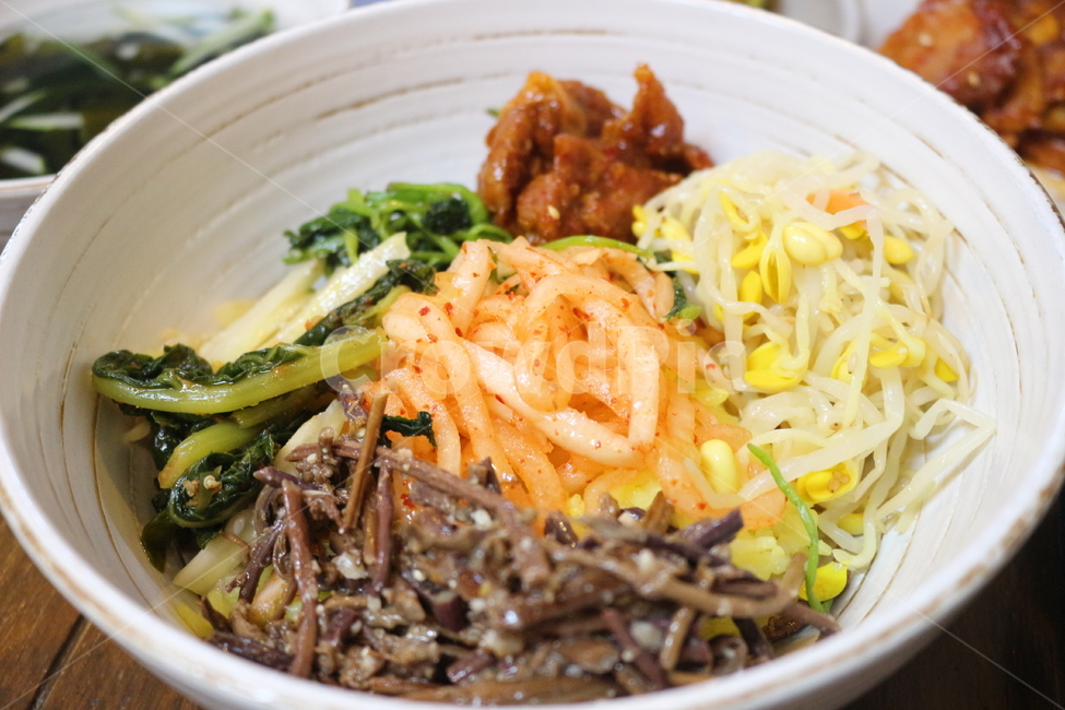 비빔밥,제육비빔밥,나물비빔밥,열무비빔밥,생채비빔밥,음식,식재료,요리,food,cook,meal,dishes,food reserves