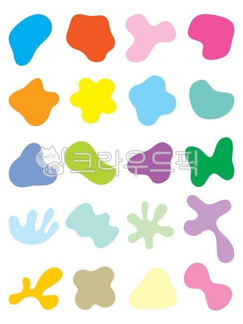 도형,도형일러스트,도형그림,비정형,곡선,선,원,원형,추상,색깔,라운드,패턴,배경장식,장식,데코,데코레이션,형태,모양