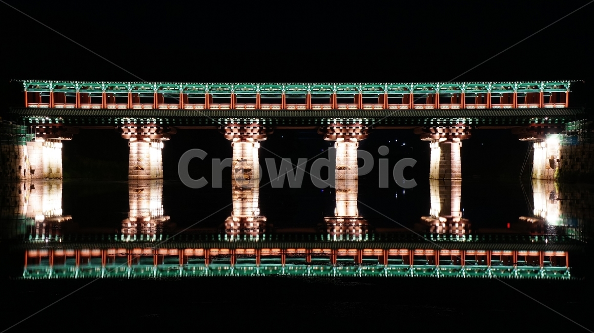 월정교,경주,반영,다리,교각,한국전통,한국문화,korean traditional,korean culture