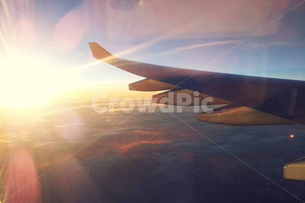 필리핀,비행,비행기,여행,힐링,햇빛,하늘,구름,출국,입국,탑승,노을,공항,감성사진,교통,교통수단,traffic,transportation