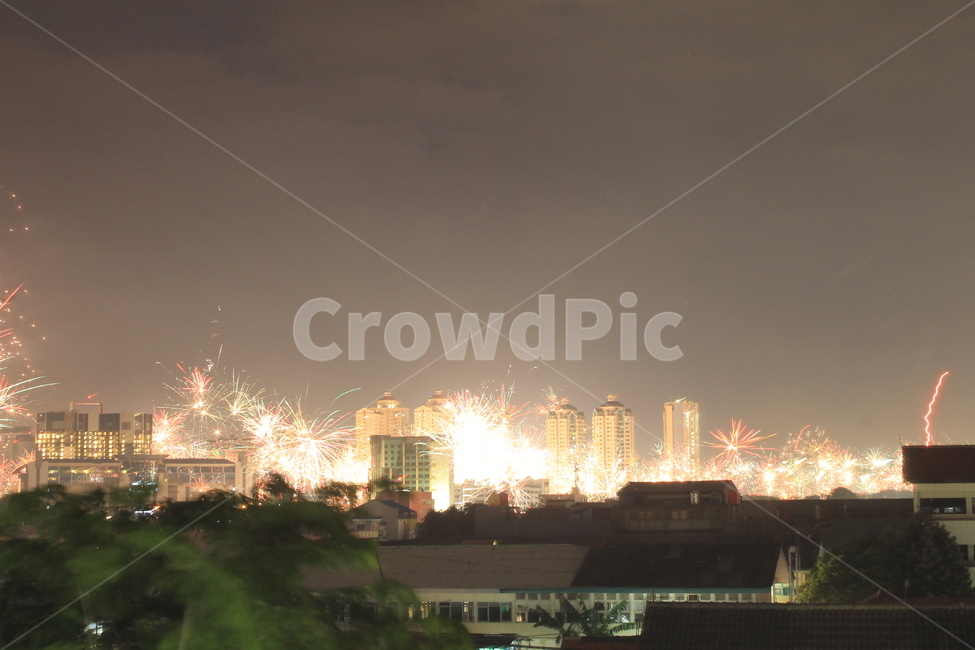 자카르타,불꽃놀이,새해,새해맞이,jakarta,firework,newyear
