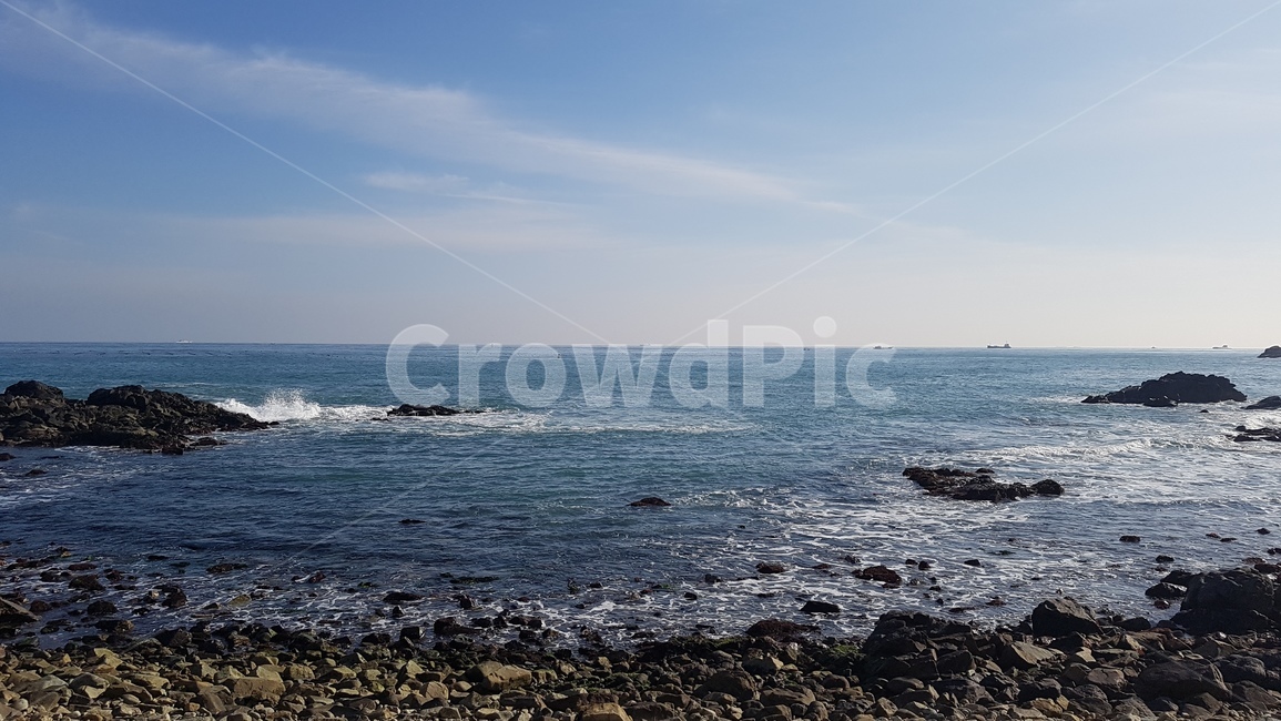 바다,sea,부산,송정,돌