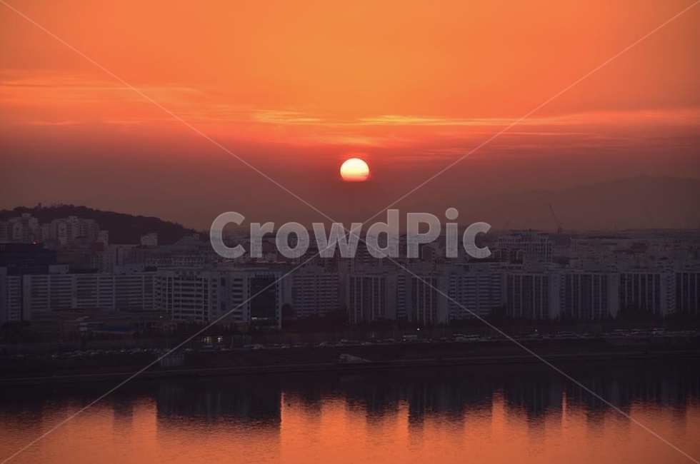 nature,자연,outdoors,노을,해질녘,도시,풍경,city,landscape