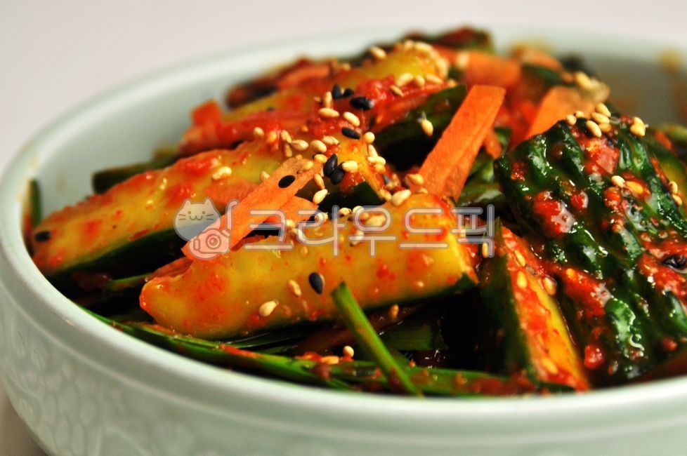 오이김치,오이소박이,오이,김치,반찬,음식,먹거리,참깨,고추가루,부추,food,양념