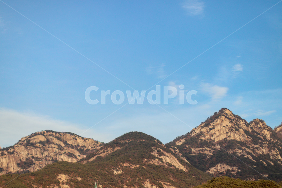 북한산,미세먼지,푸른하늘,서울,바위산,돌산,봉우리,자연,풍경,nature,landscape,outdoors,옥외