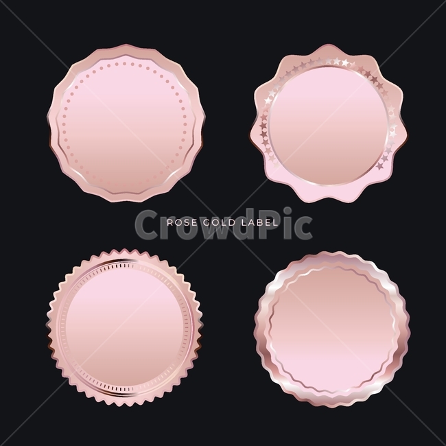 배경,배너,라벨,로즈골드라벨,vip,멤버쉽,그래픽,일러스트레이션,graphic,illustration