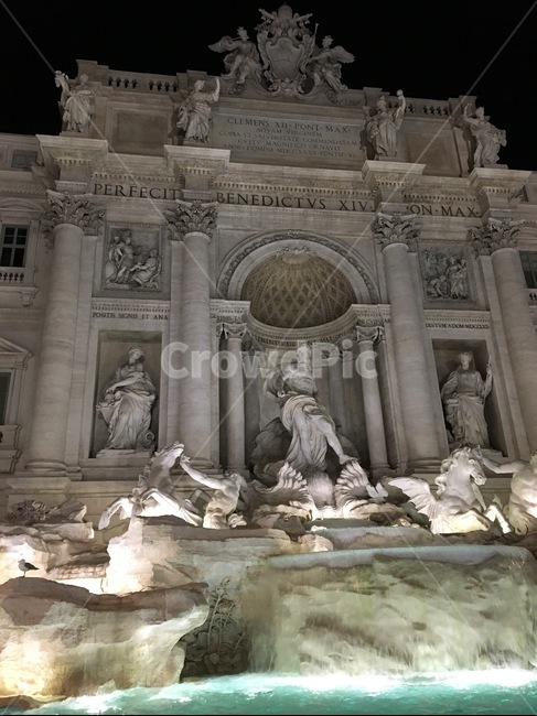 architecture,건축물,이탈리아,로마,트레비분수,italy,rome