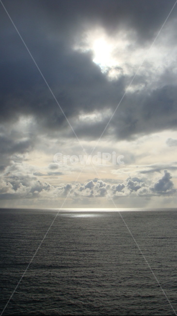 망망대해,구름,하늘,바다,대양,ocean,pacificocean,태평양,개벽,파도