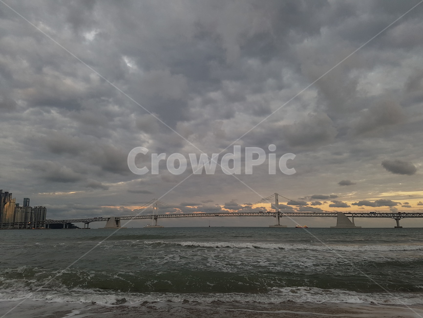 부산,광안대교,바다,busan,sea