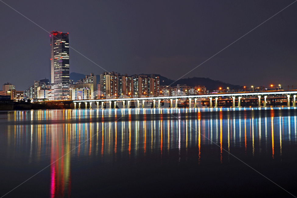잠실,잠실철교,한강,한강다리,야경,반영,조명,불빛,구의동,야경,밤,풍경,nightscape,night,landscape,도시,city,한국도시풍경,한국도시경관,korea cityscape