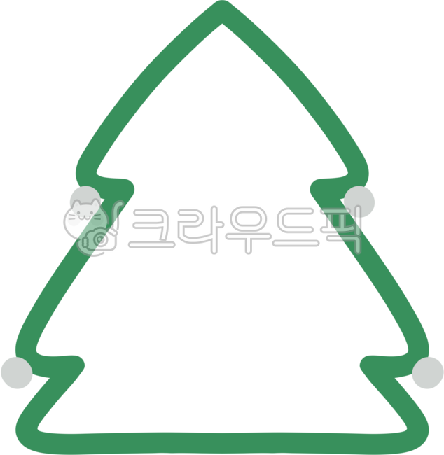 트리모양, 트리프레임, 트리틀, 트리라인, 트리볼, 사진,이미지,일러스트,캘리그라피 - JDesign작가