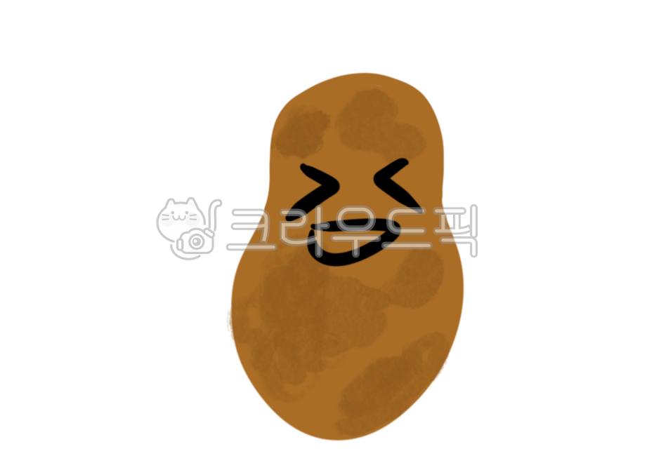 감자,감자이모티콘,표정,이모티콘,포테이토,귀여운,멍청한
