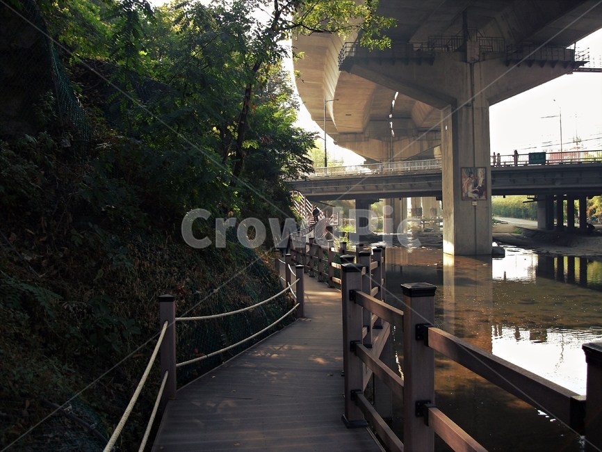가을,가을빛,교각,물,개천,홍제천,산책,autumn,stream,bridge,산책로,힐링,건강,데크,홍은교,서대문구,내부순환로