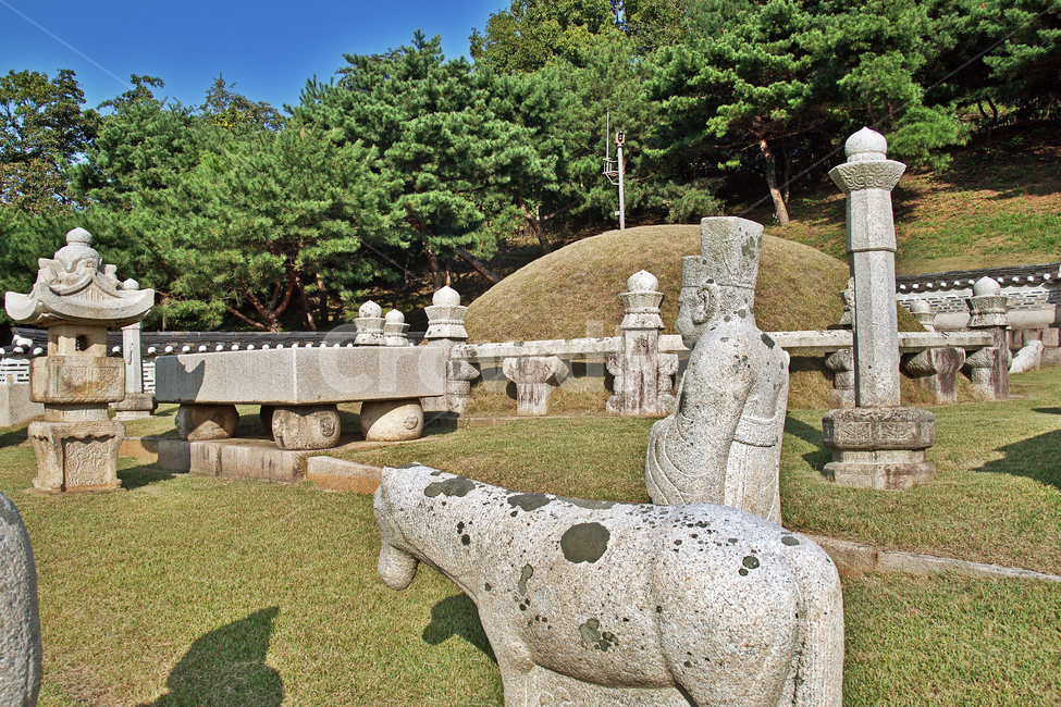 명릉,서오릉,숙종,인현왕후,조선시대,왕릉,석물,장명등,조선왕릉