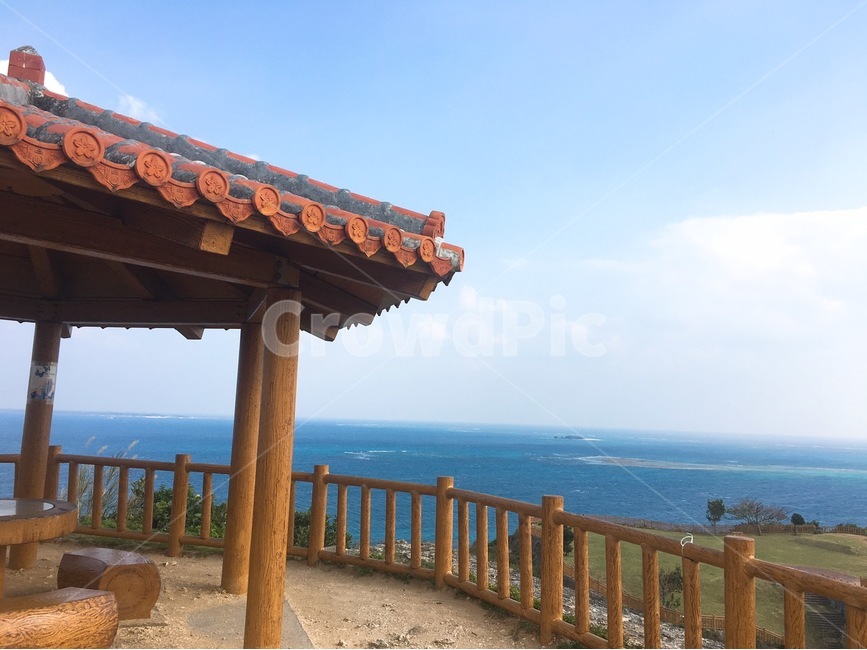 바다,일본,하늘,풍경,오키나와,자연,풍경,nature,landscape,porch,현관,patio,안마당