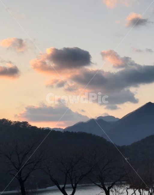 sky,날씨,산,nature,산맥