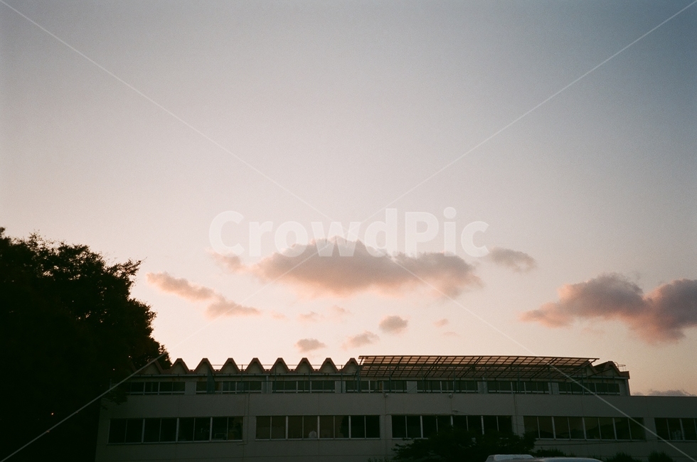 하늘,방과후,학교,건물,해질녘,건축물,건물외관,exterior,building,structure,architecture,construction