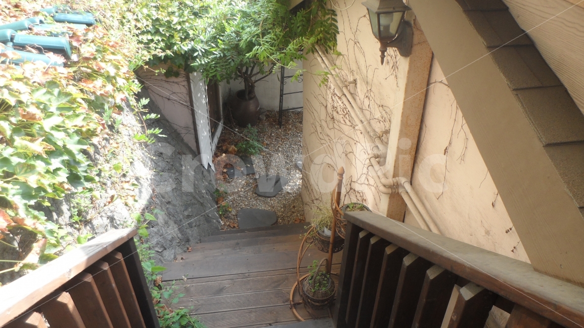 cafe,road,stairs,Heart pounding,autumn