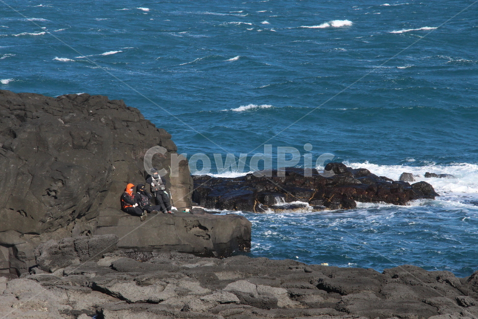 파도,풍경,자연,바다,낚시,곶,사람,promontory,human,인간,person,sea,oecean,제주도,강릉,강원도