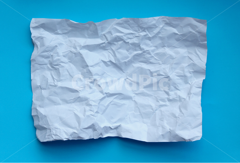 Crumpled paper,note,blank,top angle,empty,Crumpled,white paper,paper,crumpled,white,note paper,a4 paper,topangle,bean,wrinkled,topview,blue paper,emptied,trash,a4,White,blue,crumpledpaper