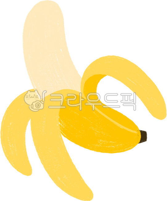 열대과일,바나나,껍질깐바나나,껍질벗긴바나나,바나나삽화,바나나드로잉,바나나일러스트,바나나그림,바나나모양,바나나형태,과일,과일삽화,과일드로잉,과일일러스트,과일그림