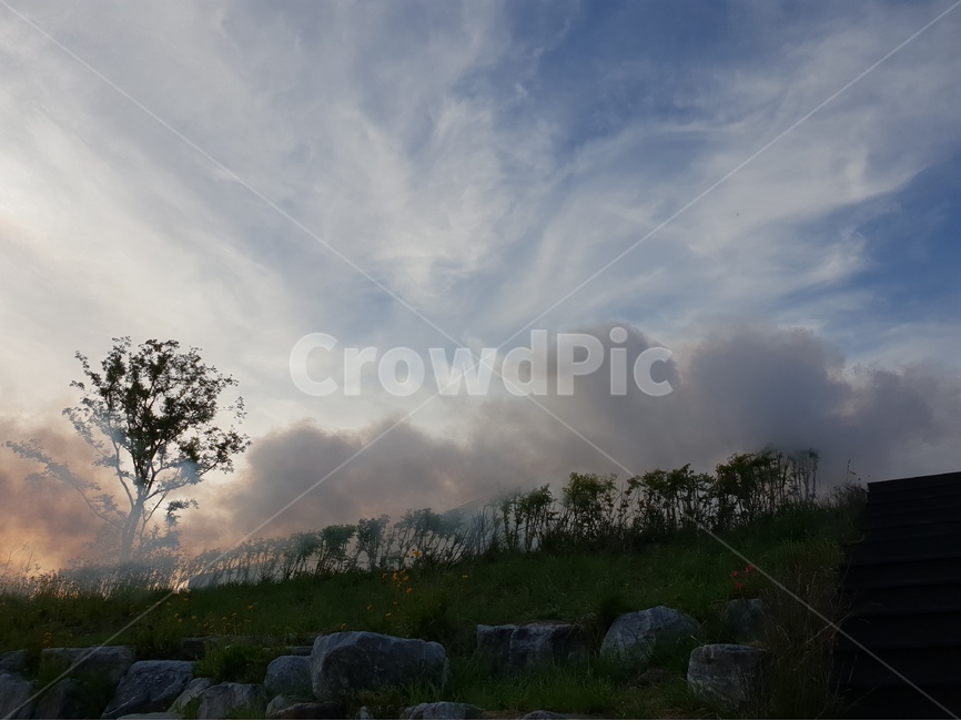 일몰,노을,공원,하늘,구름,풍경,저녁,자연,풍경,nature,landscape,outdoors,옥외