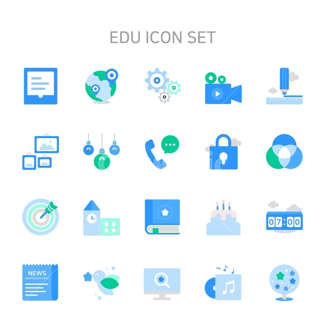 교육,교육아이콘,학교,책,온라인강의,학원,문서,파일,보관,프린트,지구,지구본,지도,위치,설정,톱니바퀴,비디오,연필,자,액자,그림,전구,조명,아이디어,전화,문의,상담,열쇠,보안,그래프,통계,목표,화살,사전,케익,촛불,축하,생일,알람,알람시계,뉴스,신문,파랑새,꿈,컴퓨터,검색,음악,시디,음표,나무,그래픽,일러스트레이션,graphic,illustration,아이콘,icon