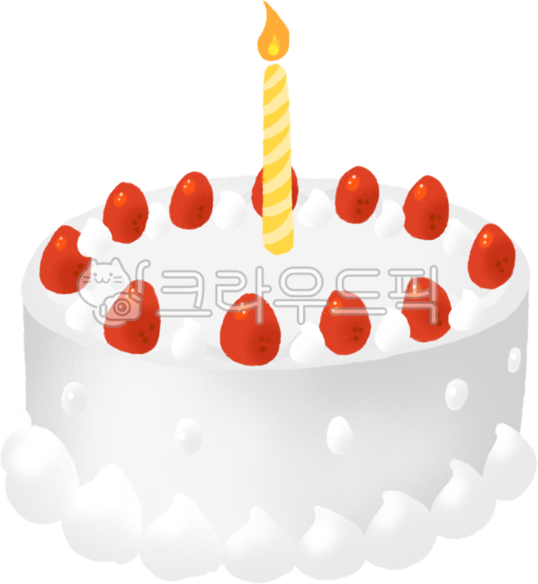 손그림,일러스트,케이크,생일케이크,촛불,생일,디저트,cake,birthdaycake,dessert,크림,음식,food
