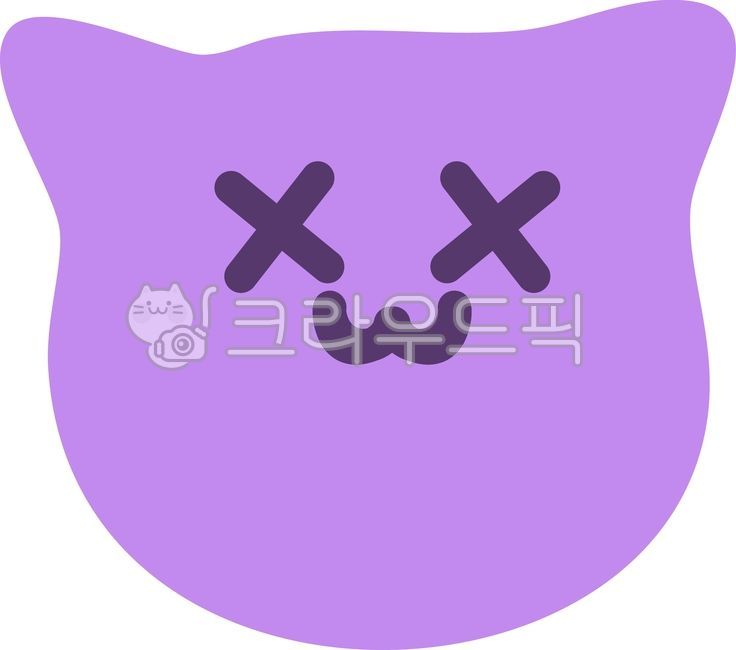 Purple,worst mood,x-eyes,expression of emotion,negative emotion,comic emoticon,cute icon,deformed face,simple character