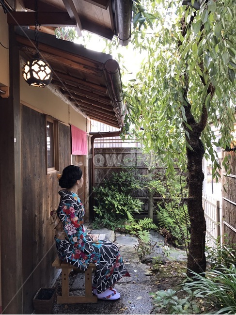 일본,기모노,옆모습,여자,인물,여행,일본여행,일본기모노,자연,풍경,사람,인물,인간,human,person,여성,여자,woman,female,lady