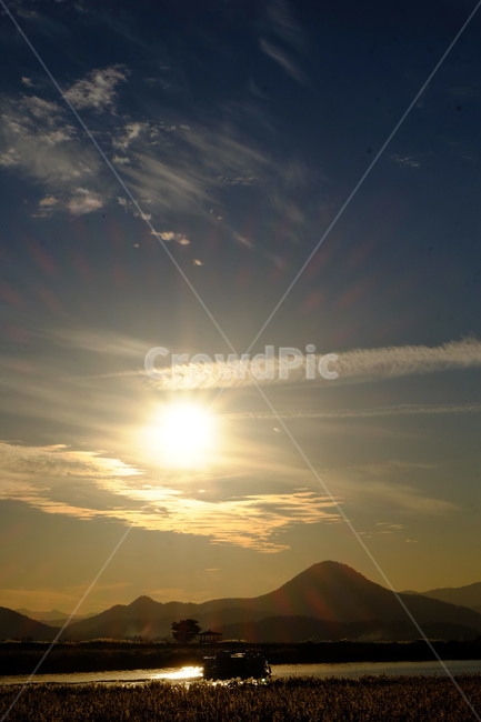 순천만,갈대,순천,하늘,배,노을,sunset,일몰