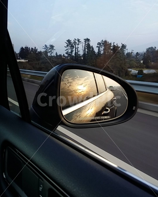 제주,하늘,노을,구름,백미러,자동차,거울,사진,감성,교통,교통수단,traffic,transportation,vehicle,차량,car,차,automobile