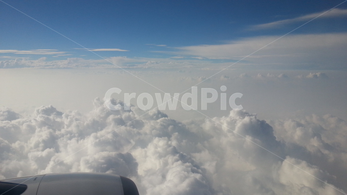 하늘,구름,맑은하늘,비행기밖풍경,여행