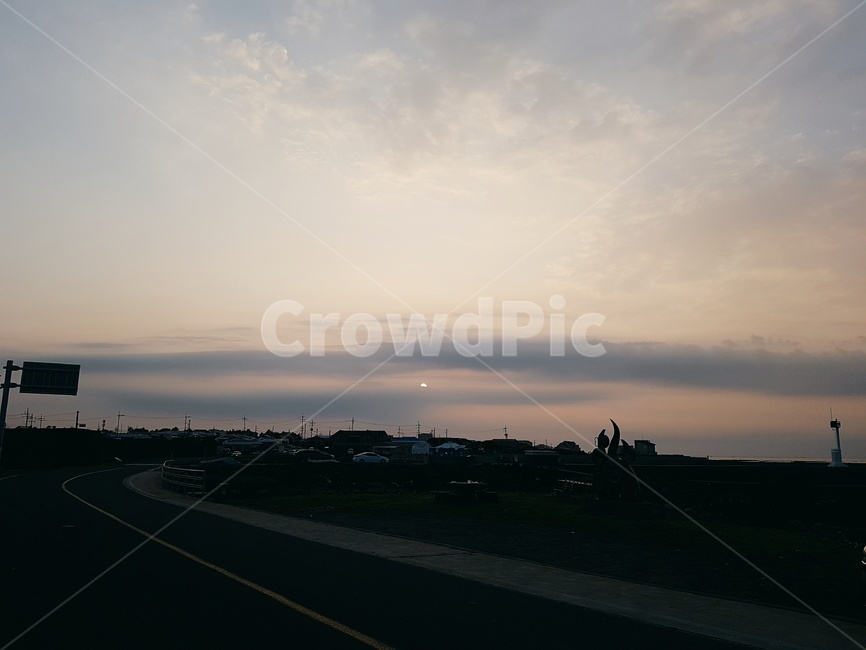 해안도로,road,도로,해질녘,길