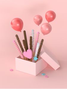 빼빼로-빼빼로데이-3d-렌더링-11월11일