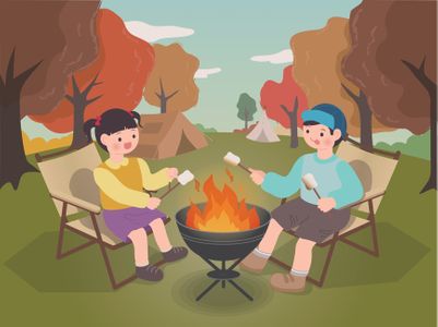 화로-가을-방학-캠핑-휴가