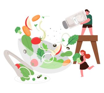 샐러드-야채-채소-웰빙-건강식
