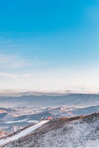 겨울-설경-상고대-함백산-등산
