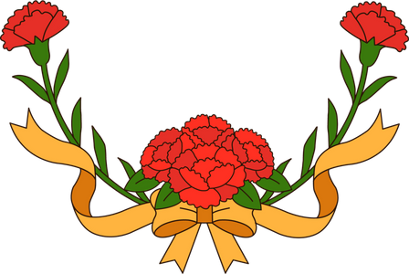 카네이션-꽃-리본-5월-가정의달