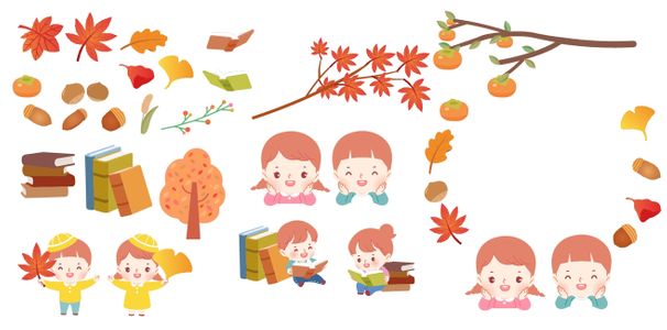 가을-어린이-어린이집-단풍-낙엽